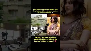 Actor Adah Sharma confirmed that she&rsquo;s moved into the sea-facing Bandra apartment once rented by i
