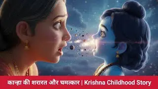 कान्हा की शरारत और चमत्कार | Krishna Childhood Story @DikshaSakhiii 