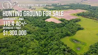 Boone County, IA Land For Sale / 110.4 +/- Acres