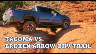 Broken Arrow OHV Trail with Stock Tacoma - Sedona, AZ