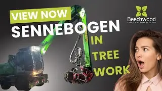 Ever seen a SENNEBOGEN in tree surgery?