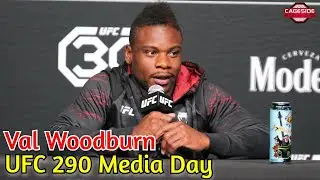 Val Woodburn on Stepping Up From Contender Series to Short-Notice Fight with Bo Nickal | UFC 290