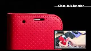 Видеообзор чехла-книжки Capdase Folder Case-Sider Polka для Samsung Galaxy S III