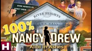 100% Run - All Awards | Nancy Drew Alibi in Ashes | Full Walkthrough No Commentary