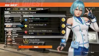 Dead or Alive 6 [PS4] - DoA Quest 149 (Three Stars)