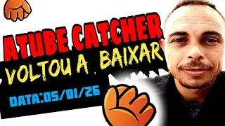 Download no atube catcher voltou na nova vers&atilde;o e antiga vers&atilde;o