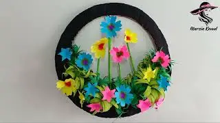 Unique Wall Hanging Craft using Color Paper | Home Decoration Ideas | Craft with Marzia Komal