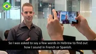 News reporter Ben Mittelman recorded in Hebrew & dubbed by deepdub.ai in his own voice