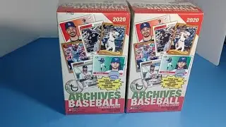 2020 Topps Archives Baseball Blaster Boxes - One Awesome Fan Favorite Autograph!!!
