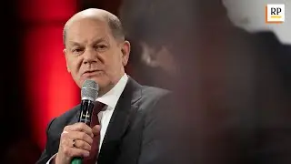 Bundeskanzler Olaf Scholz zu Gast beim St&auml;ndehaus-Treff