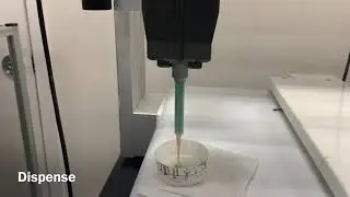 Mixing 2 Material: 2K Polyurethane  Test Video  Banseok Precision