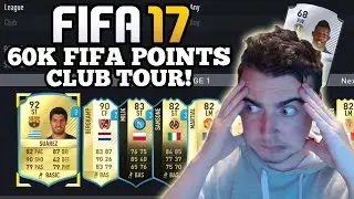 FIFA 17 60K FIFA POINTS CLUB TOUR!! w/ 12K FIFA POINTS CONSOLE PACK OPENING HIGHLIGHTS!!