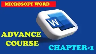 MS Word Advance Course - Chapter 1 | Word Tips | Word Tricks