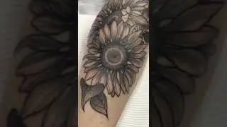 sunflower tattoo
