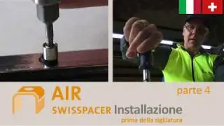 SWISSPACER AIR - Installazione prima della sigillatura