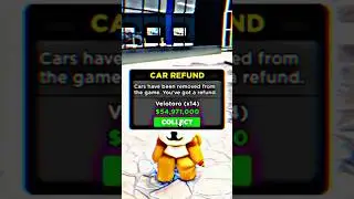 Lamborghini&rsquo;s got REMOVED from Roblox Car Dealership Tycoon 😭 #rip #shorts