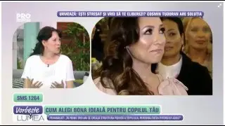 Psihanalist Alina Iliescu - profilul psihologic al bonei perfecte - Pro Tv
