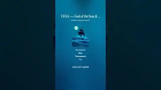 VEGA &mdash; God of the Seas & Moon &ldquo;Salt in My Blood, Storm in My Name&rdquo;