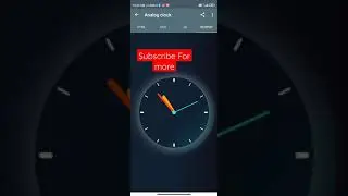 Analog Clock using Only Html and css   #shorts