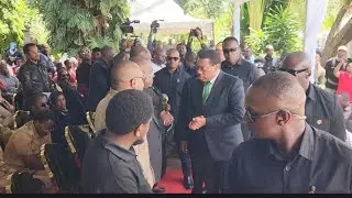 WAZIRI MKUU MWIGULU AKUTANA USO KWA USO NA JOHN HECHE M/KAMU KITI CHADEMA AGOMA KUSIMAMA