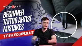 Tattoo&nbsp;Beginner&nbsp;Mistakes&nbsp;to Avoid 🫣 | Tips for New Artists + Tattoo&nbsp;Setup Recommendations