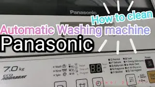 How to clean Panasonic NA-F70S7 Automatic Washing Machine | DIY paglilinis