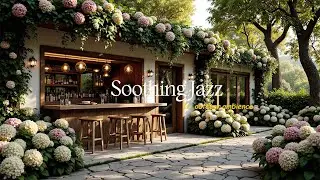 Outdoor Cafe With Nature Therapy | Peaceful Forest Ambience For Focus, Work & Study