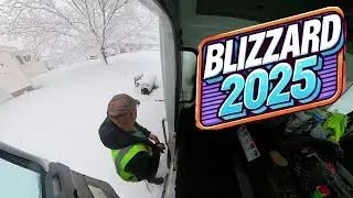 Garbage Route in the Blizzard