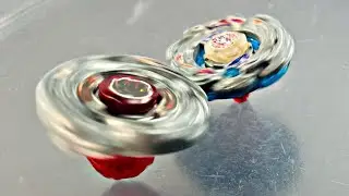 INSANE Zero-G Beyblade Battle!!! (Dark Knight Dragooon vs Samurai Pegasus) Must Watch!!!