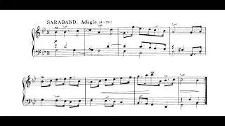 Henry Purcell - Suite No. 2 in G Minor for Harpsichord, Z, 661 (1696) [Score-Video]