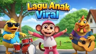 🔴LAGU ANAK - ANAK | CICAK DI DINDING | KALAU KAU SUKA HATI | KEPALA PUNDAK LUTUT KAKI DAN LAINNYA