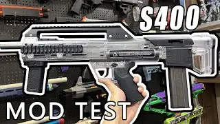 ZWQ S400 1.6 Spring 1.8 Spring 600MM Barrel Setup Test