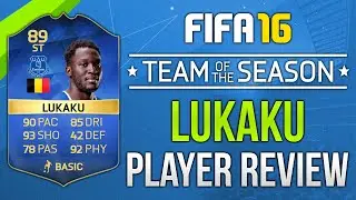 Обзор игрока FIFA 16 TOTS LUKAKU (89) Обзор игрока FIFA 16 Ultimate Team