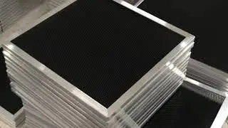 alu shielded honeycomb vent panels