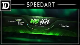2D Clean Banner | Photoshop Speed Art
