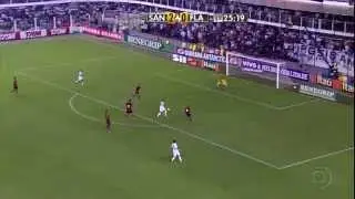 Gol De Neymar Que Ganhou o Premio Puskas 2011 - Santos FC x Flamengo Campeonato Brasileiro 2011