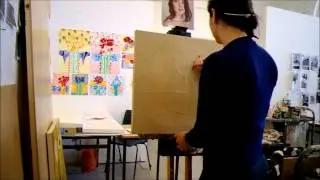 Canvas work