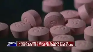 12 kids rescued, 8 arrested in Detroit area human trafficking sweep