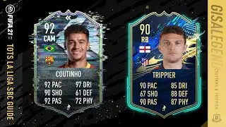 FIFA 21 TOTS Trippier & Flashback Coutinho Guide - 90 & 92 Rated, 125/325k Spend 30k/50k Pack Retun