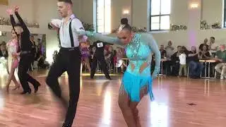 CHA-CHA 👍 FINALE - GERMAN ADULT CHAMPIONS 2024 TEN DANCES - David Jenner & Elisabeth Tuigunov -