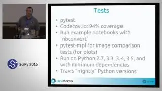 Bootstrapping an Open Source Library: How MetPy Got Up & Running with Lazy Developers | SciPy 2016