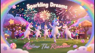 🦄 Magical Unicorn Song for Kids | Sing Along & Dance! | Nursery Rhyme | Fantasy Kids Music