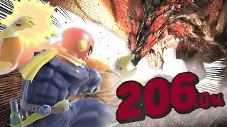 Captain Falcon's Manliness Does Too Much Damage