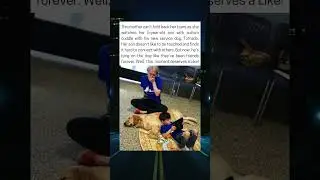Service Dog Breaks Through Autism Barriers