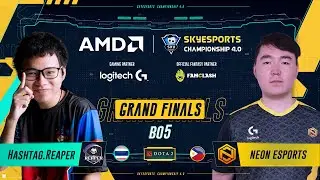 [ENG] [ Dota 2 ] Grand Finals | Neon Esports vs Hashtag.Reaper | AMD Skyesports Championship 4.0