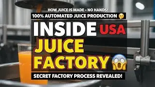 &ldquo;INSIDE USA MODERN JUICE FACTORY 😱 | Fully Automated Process&rdquo;