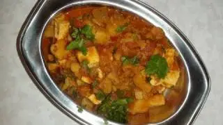Paneer Vegetable Jalfrezi or Paneer Korma by Bhavna