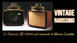 VINTAGE RARISSIMO: le TECHNICS SB 10000 al SIM del 1979