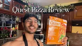 QUEST PIZZA REVIEW!! LAZY KITCHEN WITH JOSH!! QUICK, SIMPLE, & EASY!! HIGH PROTEIN