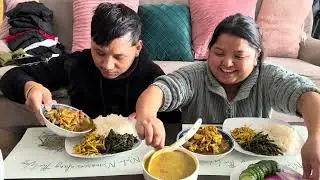 Nepali Mukbang || with muna 